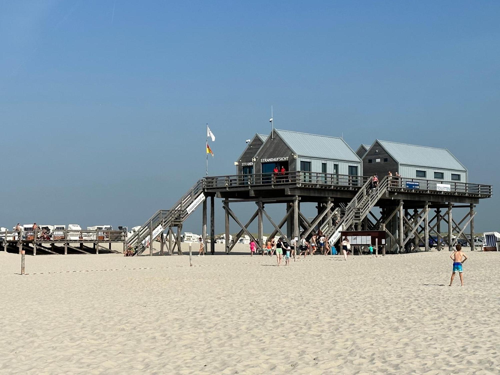 Sky & Sand Spo Nordsee By Nature I Boxspringbett, Terrasse, Zentral, Nah Am Deich Sankt Peter-Ording Extérieur photo